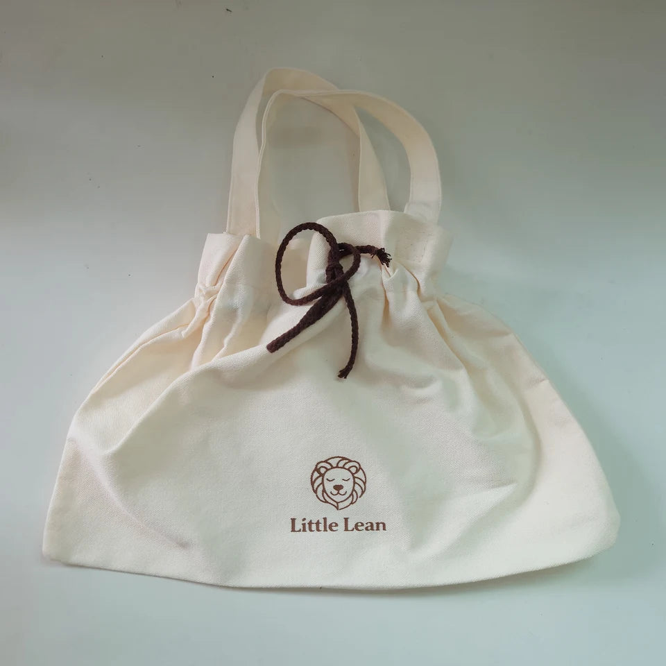 Wholesale 100pcs/lot Custom Logo Printed Reusable Cotton Canvas Drawstring Tote Bag with Bowknot Cosmetic Gift Jewelry Packaging